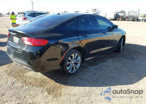2015 Chrysler 200 S from USA, damaged, VIN 1C3CCCBG6FN517819